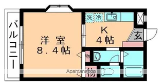 スターフィールド【103号室】の間取り