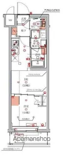 ハーモニーレジデンス東京八広ザ・スプレッド【3階】の間取り