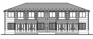 (仮称)前九年アパート工事【2階】の外観