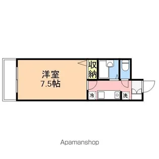 カナン花園【4階】の間取り