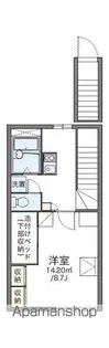 レオパレスウィル55【2階】の間取り