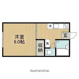 アルテール相模大野【1階】の間取り