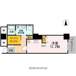品川シーサイドビュータワー Ⅱ【21階】の間取り