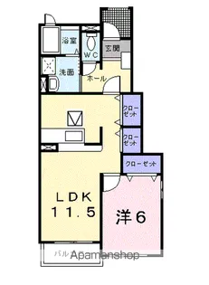 マスターズA【1階】の間取り