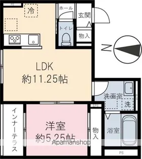 (仮称)川越市南通町パレス【101号室】の間取り