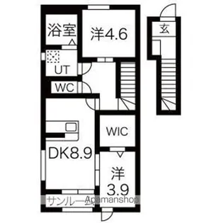M&T神町北III【2階】の間取り