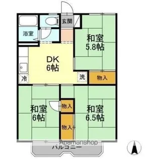 パレーシャル小原【2階】の間取り