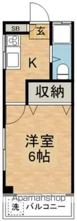 原マンション【2階】の間取り