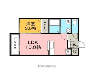 K・ブロッサムⅡ【1階】の間取り