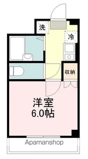 コスモハイツ旭ヶ丘【303号室】の間取り