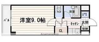グランブルーアクア【2階】の間取り