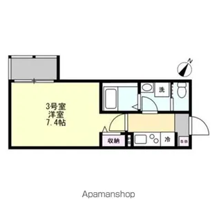 ベイルーム杉田コート【2階】の間取り