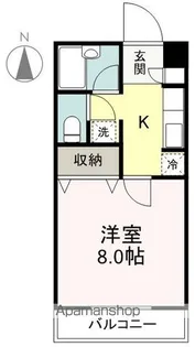 カーサ88小田原【3階】の間取り