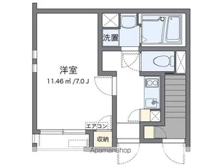 クレイノフォレストガーデン【1階】の間取り
