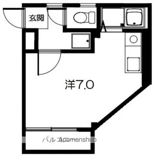 梅田コーポ【3階】の間取り