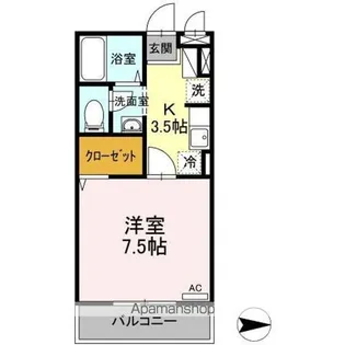 センプリーチェ【2階】の間取り
