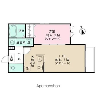 メゾン・ド・プティ【2階】の間取り