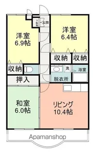 グランディール・Y【2階】の間取り