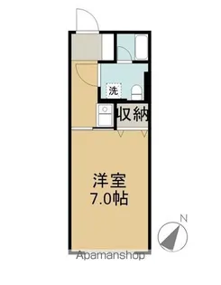 メゾン三幸(2024.9.30管理満了)【2階】の間取り