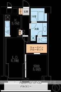 NTPRレジデンス鷹番【1階】の間取り