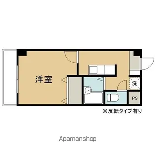 Mヒルズ大清水【306号室】の間取り