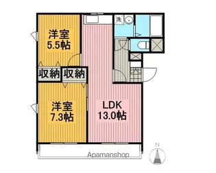 グランドカオルⅡ【3階】の間取り