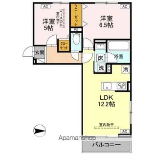 9COLORS【1階】の間取り