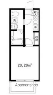 &N RESIDENCE【101号室】の間取り