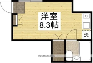 パークウェー学南【1階】の間取り
