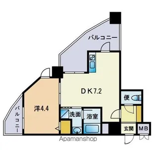 HF平尾レジデンス【11階】の間取り