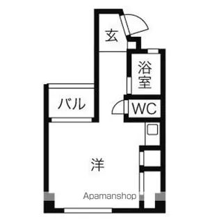 ドール栄5丁目【5階】の間取り