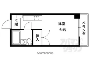松井マンション【3C号室】の間取り