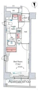 東京都杉並区和田3丁目【マンション】の間取り