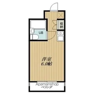 ハイツアサノB館【3階】の間取り