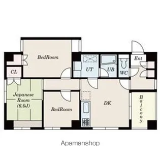 三鷹新川プラザ【2階】の間取り