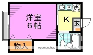アコールK【1階】の間取り