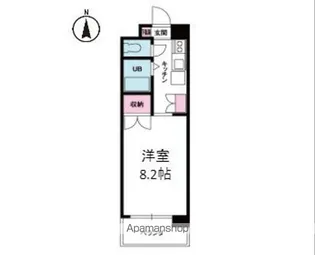 ジョイフル第2朝生田・【7階】の間取り