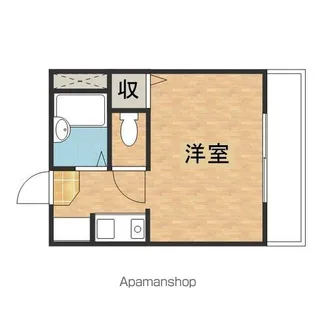 アスティーニ海田南【1階】の間取り