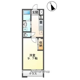 アネックス・セキヤ【1階】の間取り