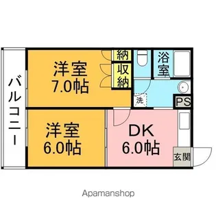 CENTURY一木【2階】の間取り