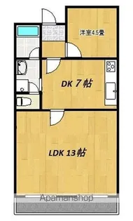 メゾン・ブランシェ太田【2階】の間取り