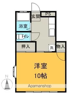 ゴールデンハイツ【105号室】の間取り