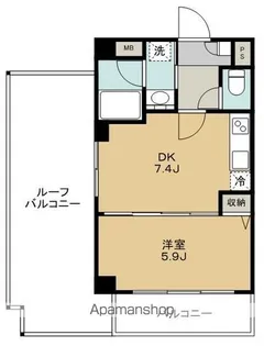 ラ・グランヴィア【4階】の間取り