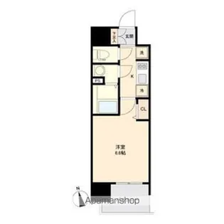 アステリ鶴舞トゥリア【14階】の間取り