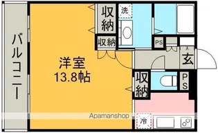 グランドゥール【4階】の間取り