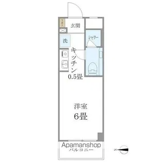ISM平塚【5階】の間取り