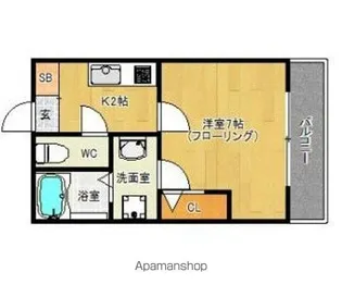 ST.PHOENIX【1階】の間取り