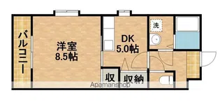 オリーブ住吉【4階】の間取り