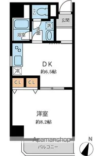オーキッドレジデンス千葉中央【9階】の間取り