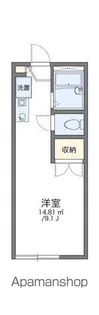 レオパレスKAI【2階】の間取り